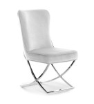 Valgomojo kėdė Wood Garden Scarlet, pilka