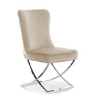 Valgomojo kėdė Wood Garden Scarlet, smėlio spalvos