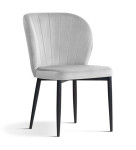 Valgomojo kėdė Wood Garden Shelly, pilka