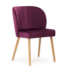 Valgomojo kėdė Wood Garden Shelly Plus, violetinė