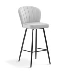 Baro kėdė Wood Garden Shelly, pilka