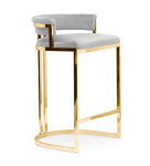 Baro kėdė Wood Garden Vegas, pilka