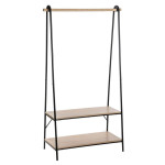 Drabužių kabykla 165 cm, ruda