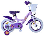 Vaikiškas dviratis Volare Disney Wish 12", violetinis