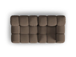 Modulinė sofa Micadoni Bellis, 188x94x64 cm, ruda
