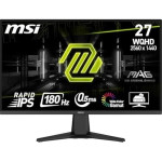 Monitor Msi Mag 275qf 27" Qhd 180hz Rapid Ips 0.5ms
