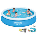 Bestway greitai pripučiama apvali baseino konstrukcija 366 x 76 cm
