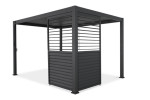 Reguliuojama žaliuzių panelė pavėsinei Pergola PREMIUM 3m, Anthracite (93 cm)