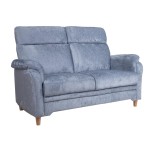 Dvivietė sofa Home4You Ingrid, mėlyna