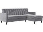 Minkštas kampas Notio Living, pilkas