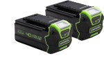 Akumuliatorius Greenworks G40BK4X 40 V 4,0 Ah Li-ion 2 vnt.