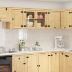 Spintelė su stalčiais SKI Medaus Ruda 60 x 32 x 40 cm