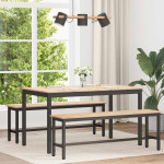 Valgomojo stalas Natūrali 140 x 80 x 75 cm