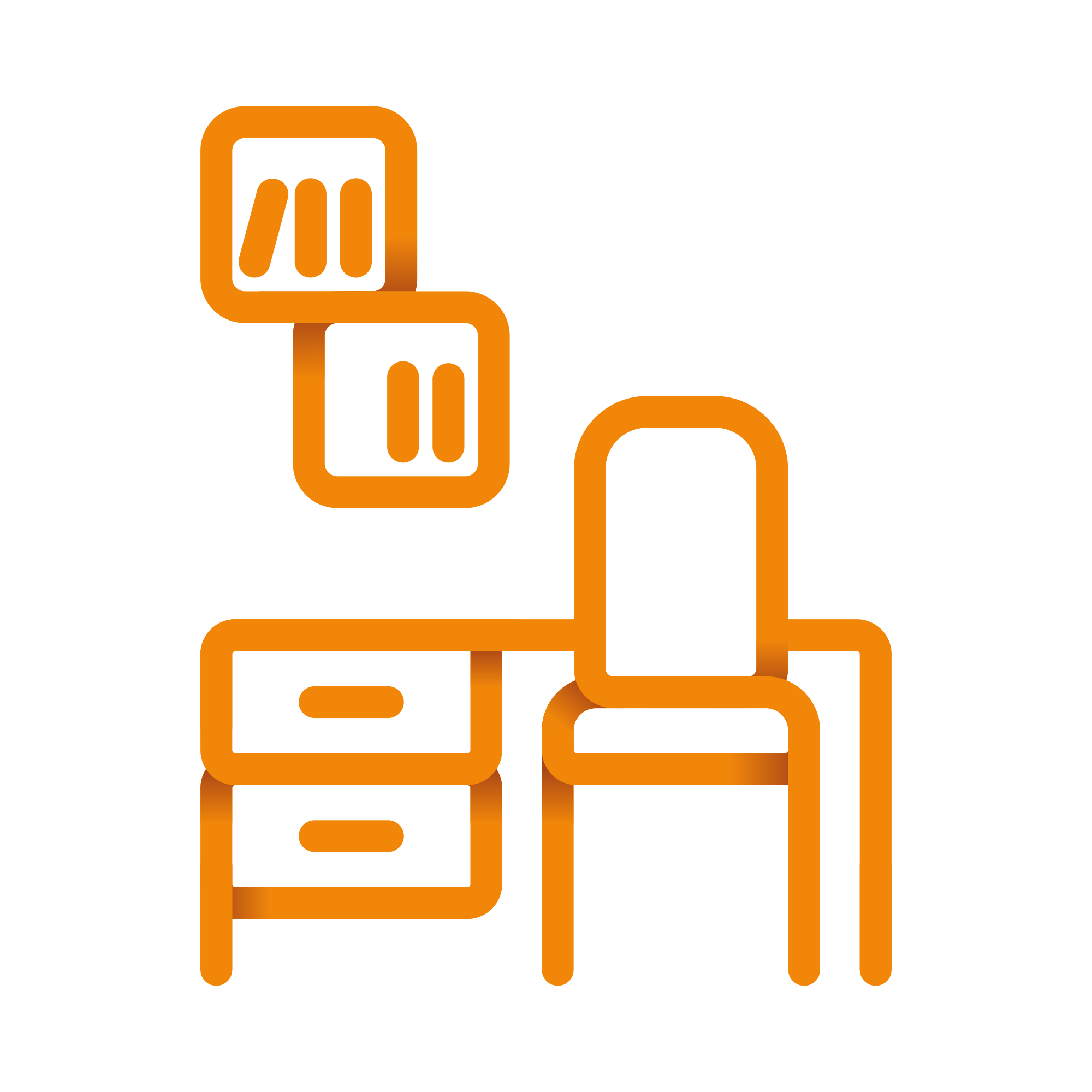 Vaiko kambario baldų komplektai